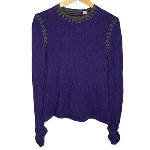 Cullen cashmere sweater Purple gray Long Sleeve women’s size large
